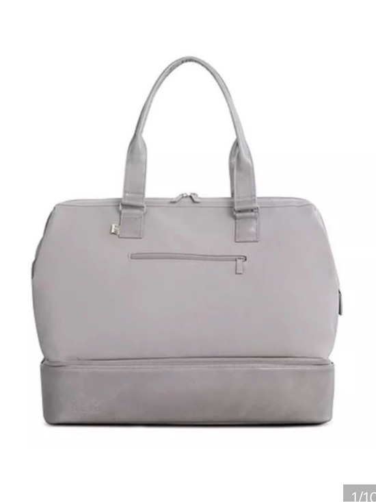 BEIS Handbags - Beis Gray Travel Weekender Bag - Versatile Carryall (Broken!)